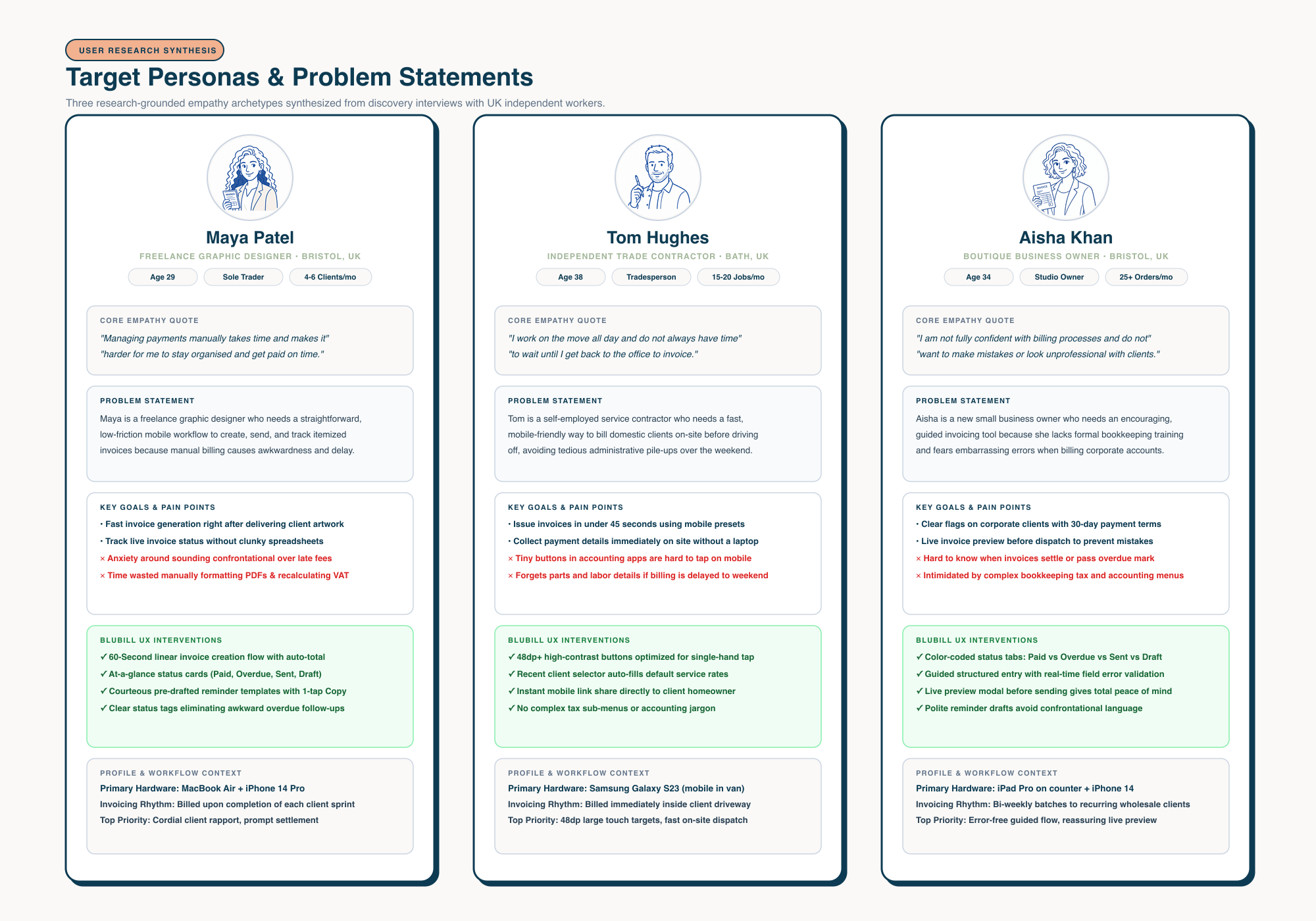 User Personas & Authentic Empathy Archetypes