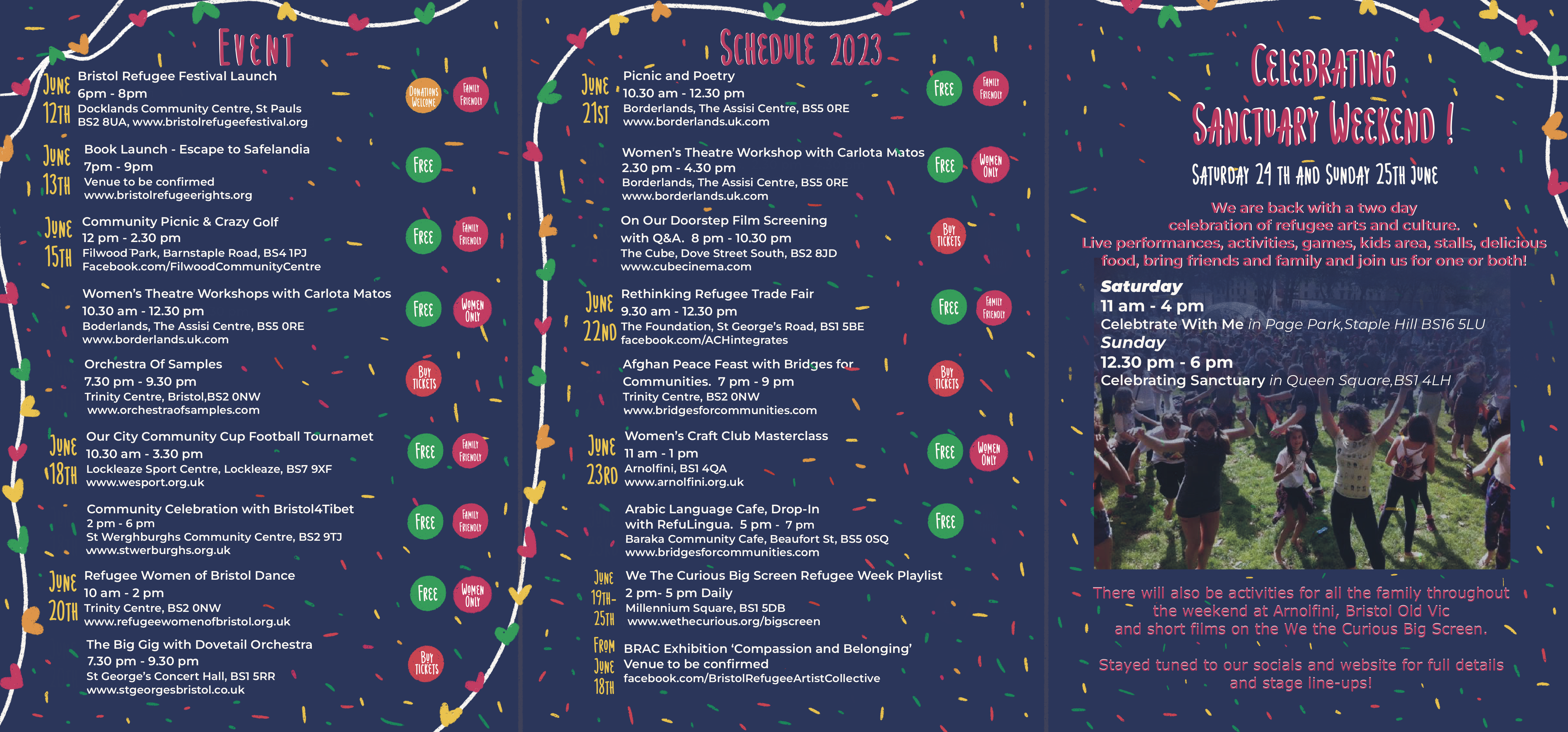 Detailed Event Schedule & Venue Breakdown