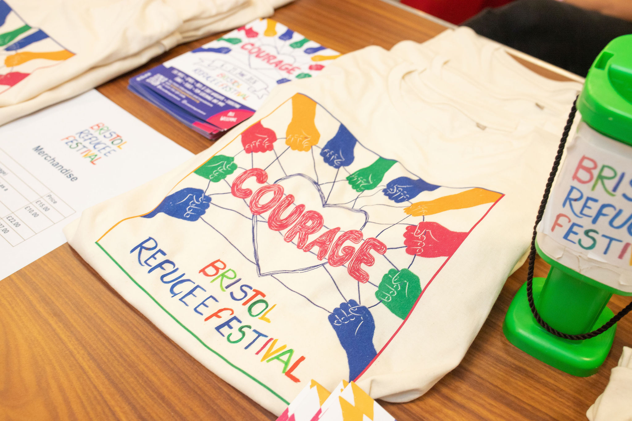 Official Festival Merchandise & Printed Flyers