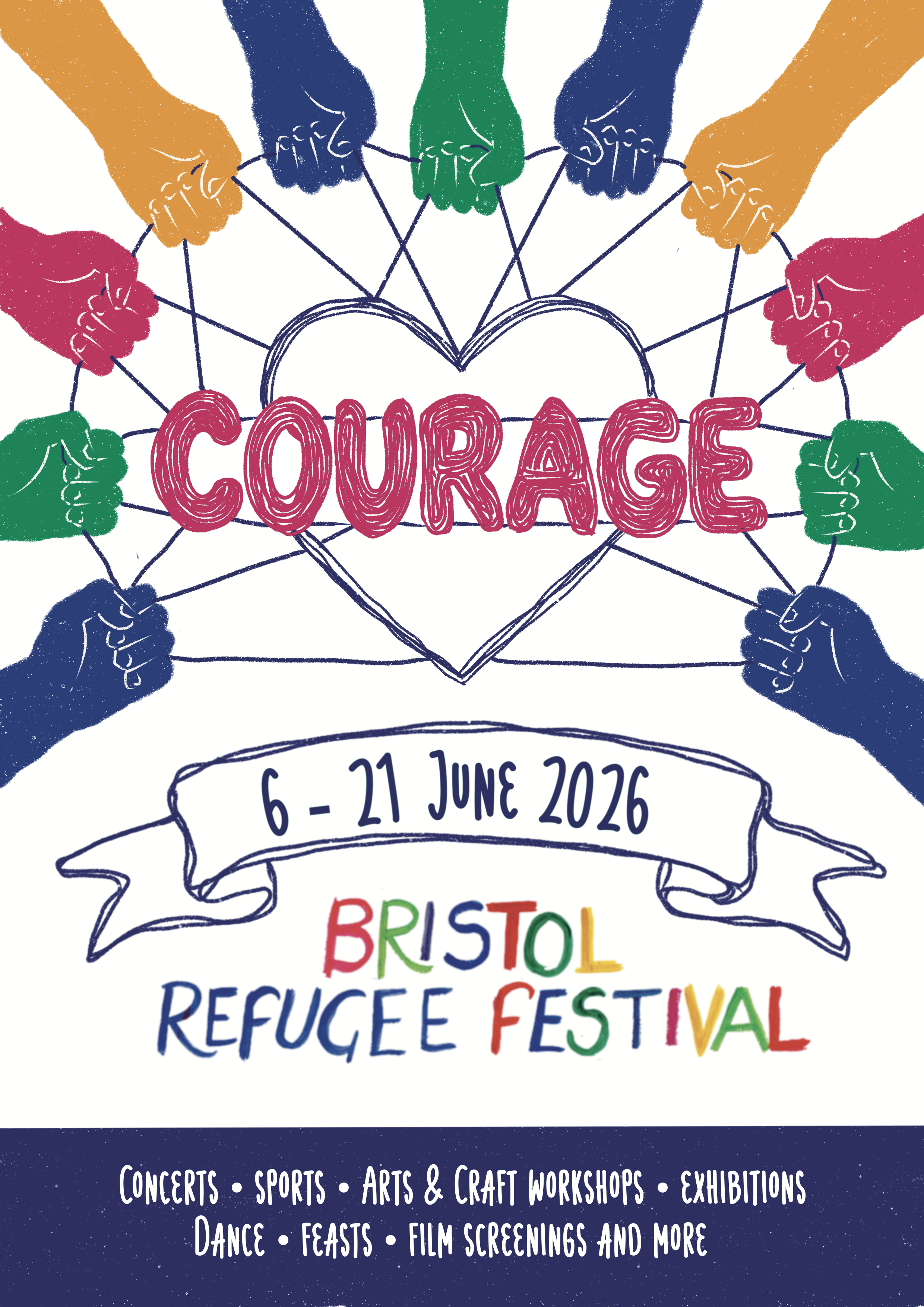 BRF 2026 Courage: Official Festival Poster