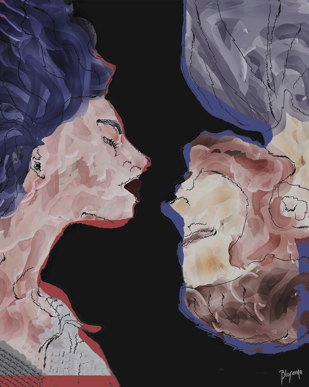 Dual Profile Artwork & Textural Harmony