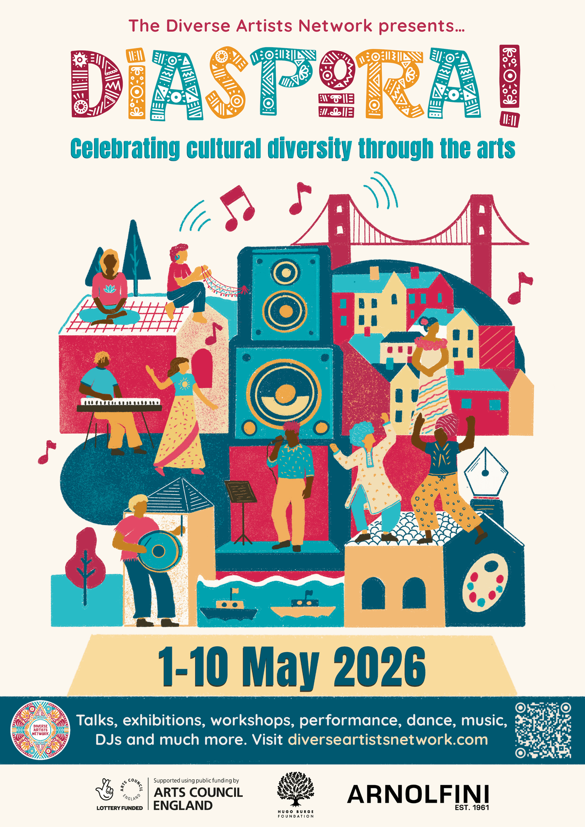 Official DIASPORA! 2026 Festival Poster
