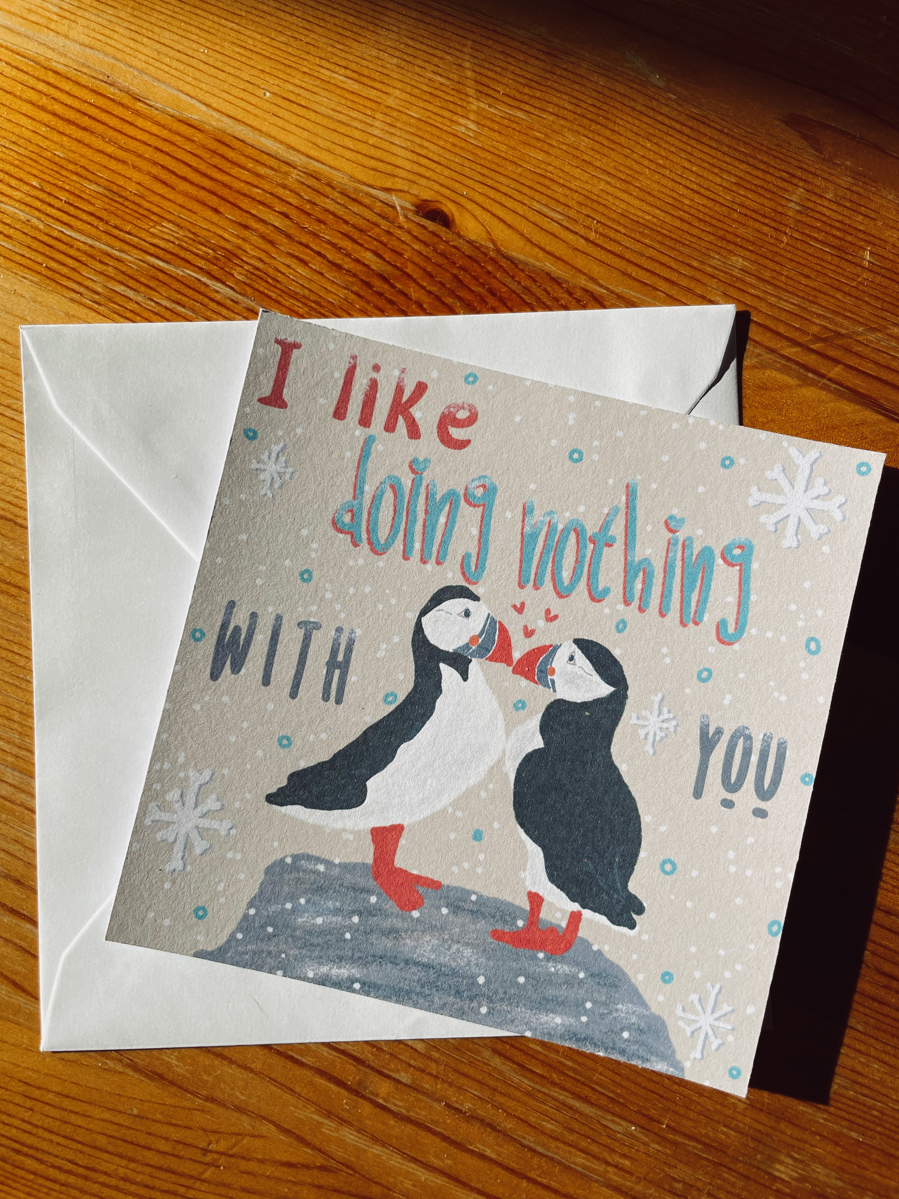 I Like Doing Nothing With You Card