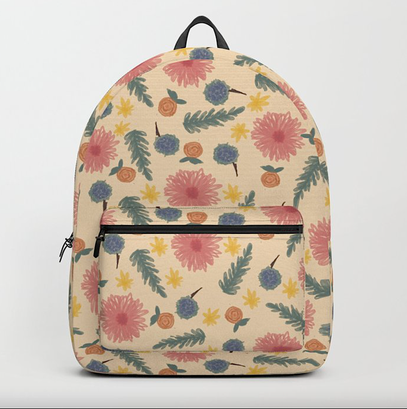 Spring Daisies & Eucalyptus Botanical Line