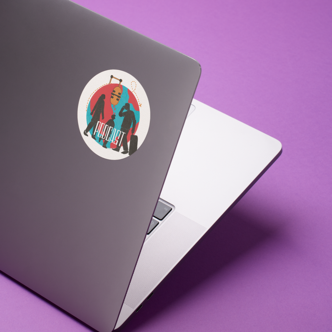 Physical Branded Stickers & Merchandise