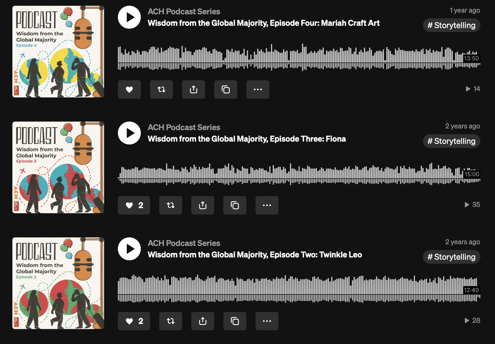 Digital Podcast Streaming Platform UI